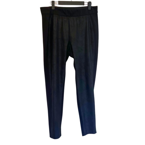 Joe Fresh Pants - Joe Fresh Faux Leather Pull on Pants - Women's Size Large